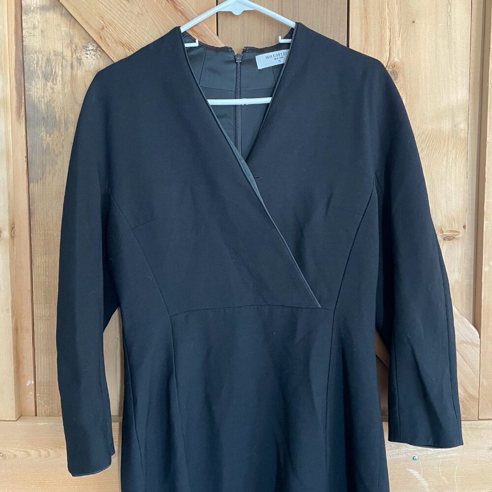 MM. LAFLEUR New York, Black Dress, Size 10, Capsule, Minimal, Quiet Luxury - Picture 4 of 6